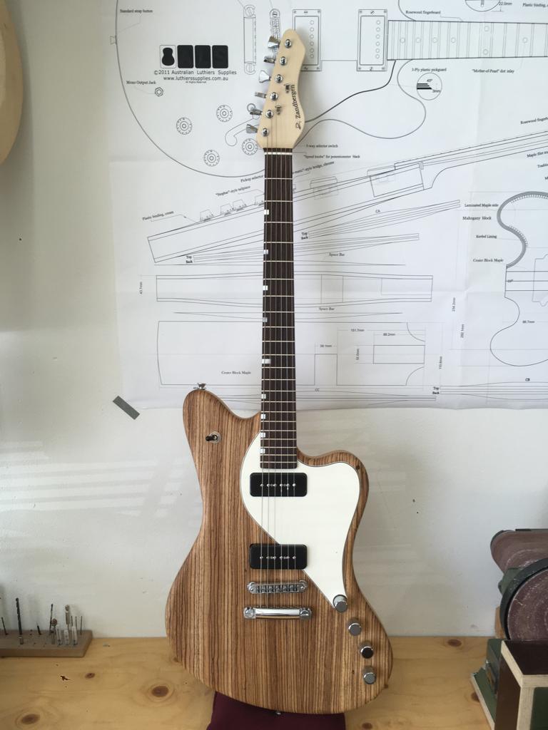 Gitaarbouw jazzmaster Zebsonic
